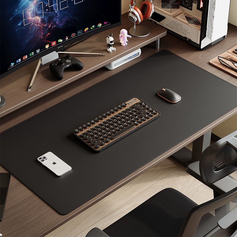 Eye Protection PU Leather Desk Mat