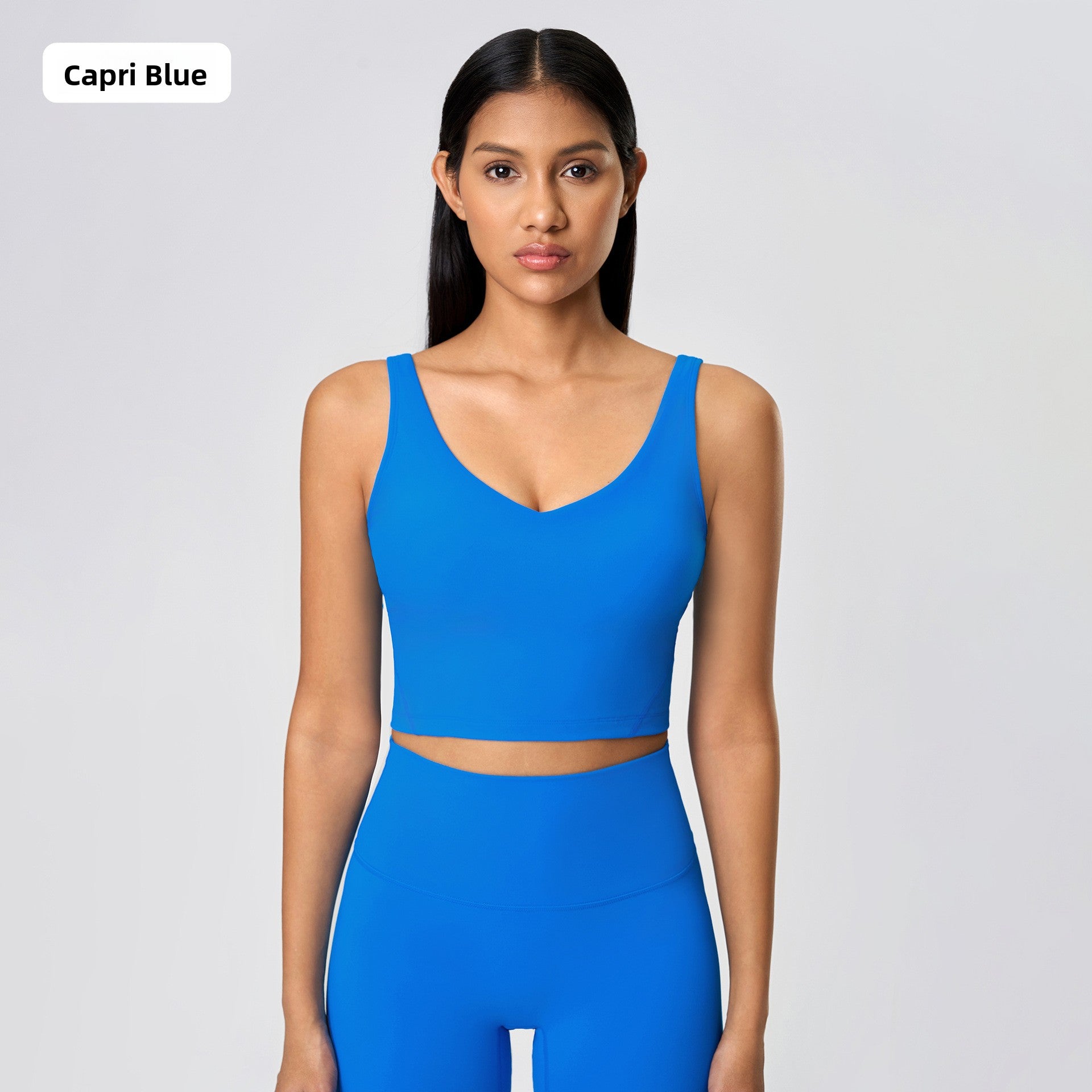 Women's shock-absorbing U-shaped back-support yoga underwear