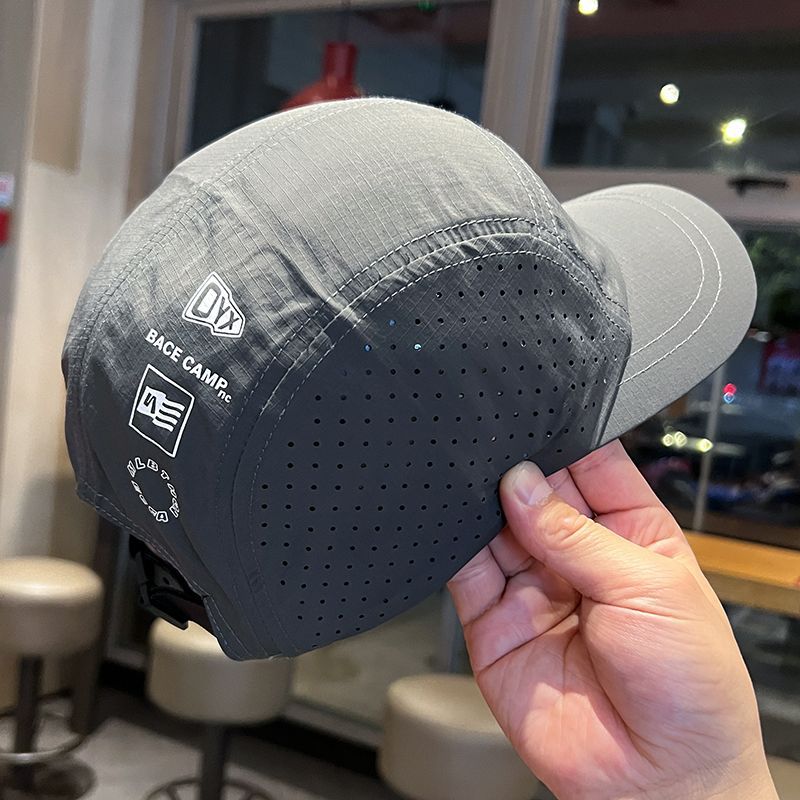 Mesh Baseball Cap with Adjustable Strap