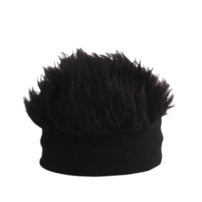 Knitted Unisex Winter Wig Cap / Landlady Cap