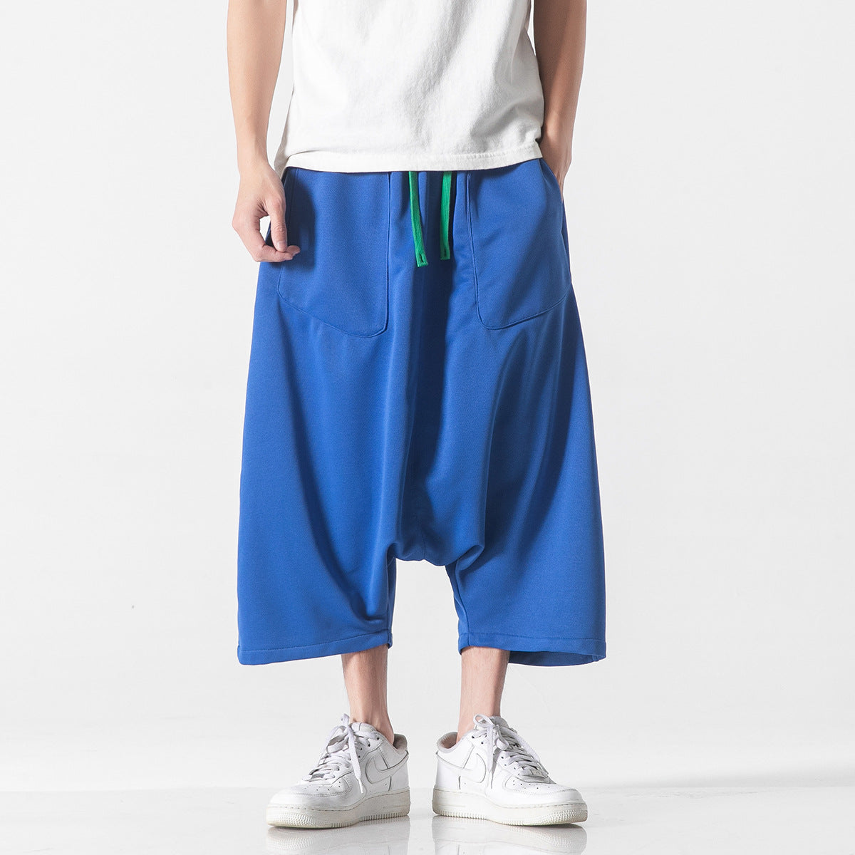 Japanese Style Cropped Casual Pants