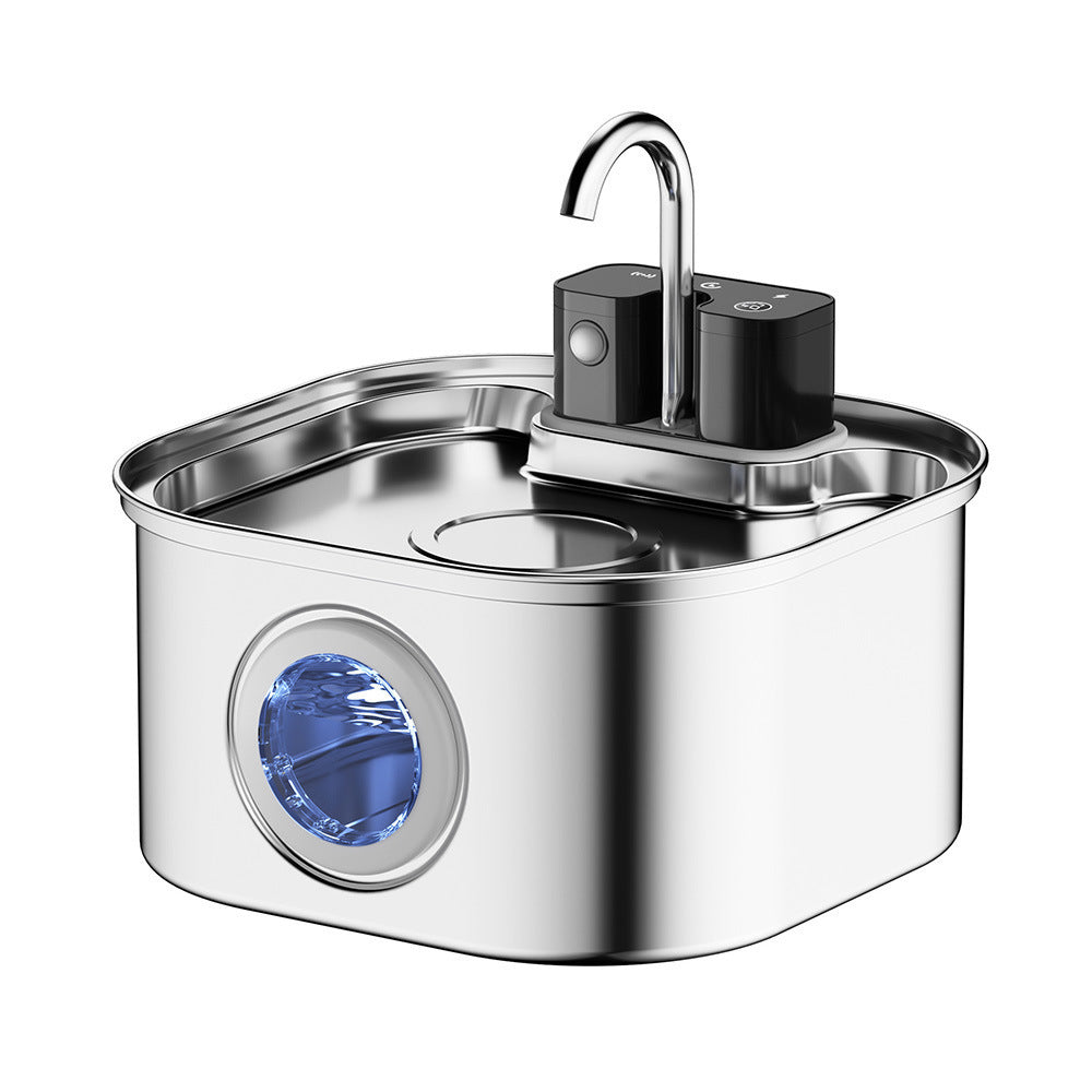 Smart Automatic Pet Water Dispenser with Wireless Charging
