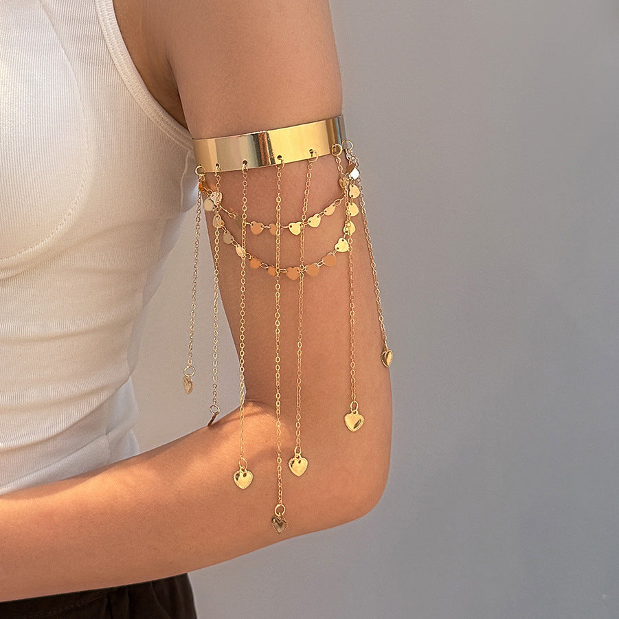 Elegant butterfly-shaped open-arm bracelet