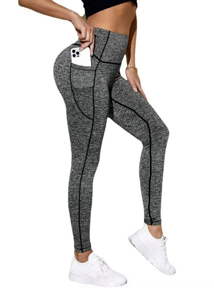 High-Waisted Yoga Sports Leggings