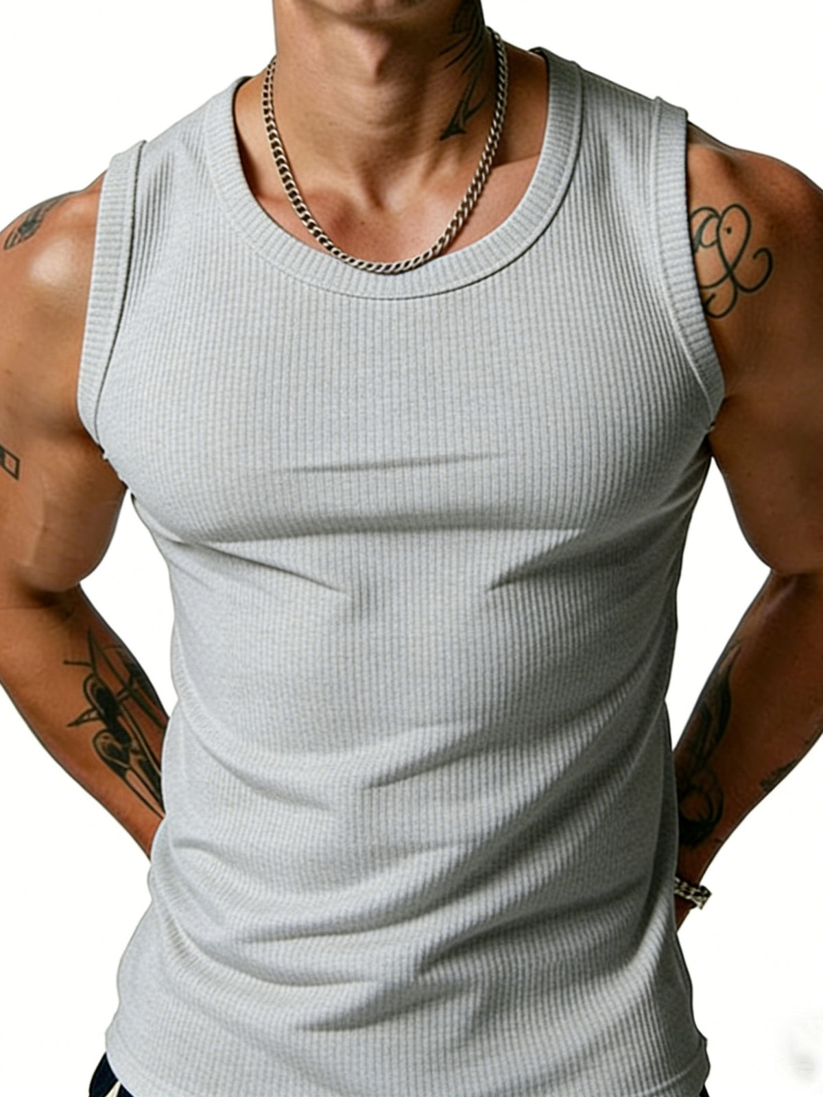 Ribbed Fitness Tank Top
