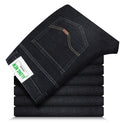 Men?s mid-rise stretch denim trousers