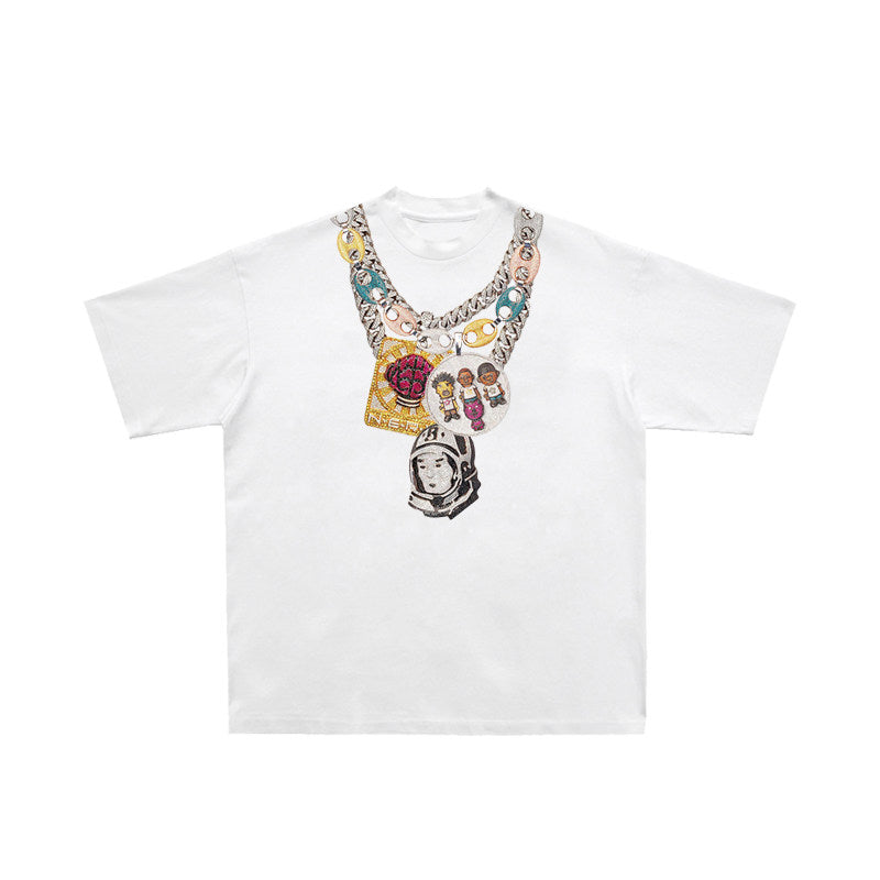 Graphic Print Cotton T-Shirt