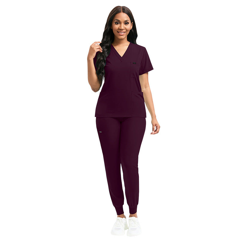 Unisex Medical Scrub Suit for Clinic and Nursing