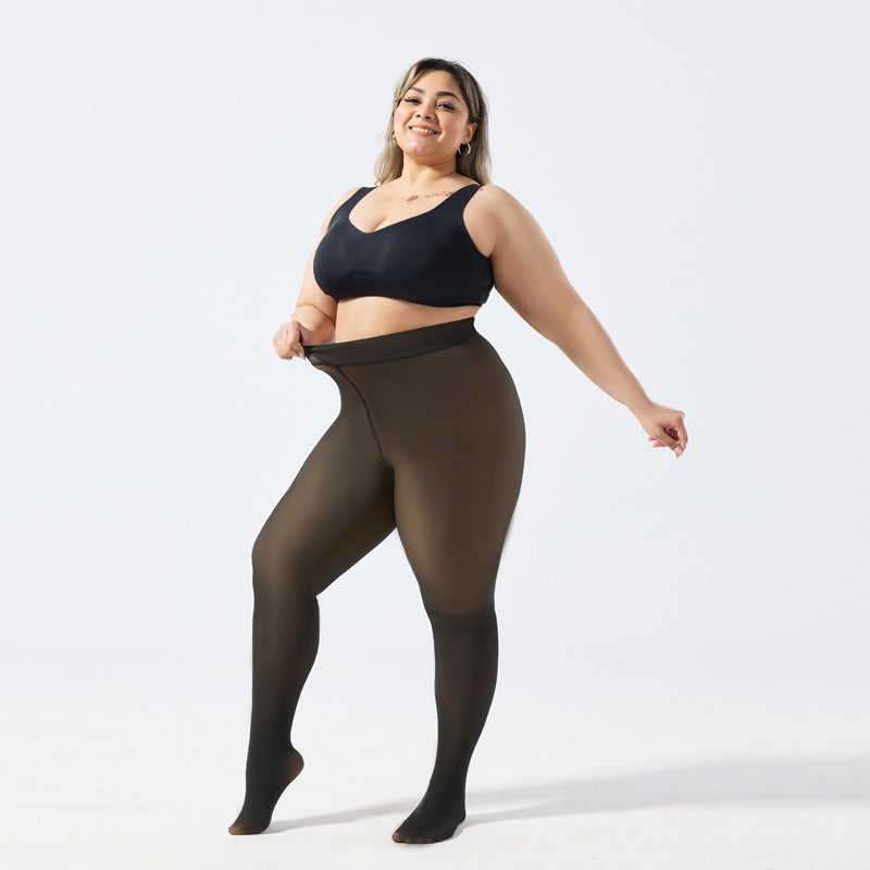 Plus-Size Leggings One-Piece Pants