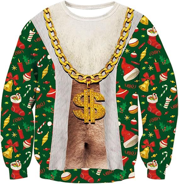 Christmas Animal Print Sweatshirt