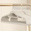 Flocking Clothes Hangers, Non-Slip Garment Hangers
