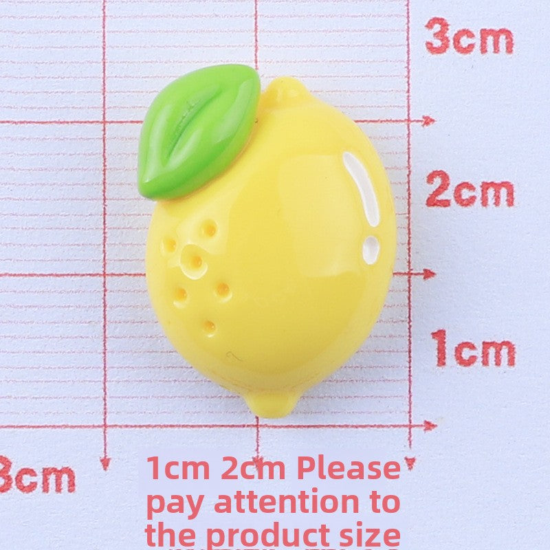 Simulated Fruit Resin DIY Accessories