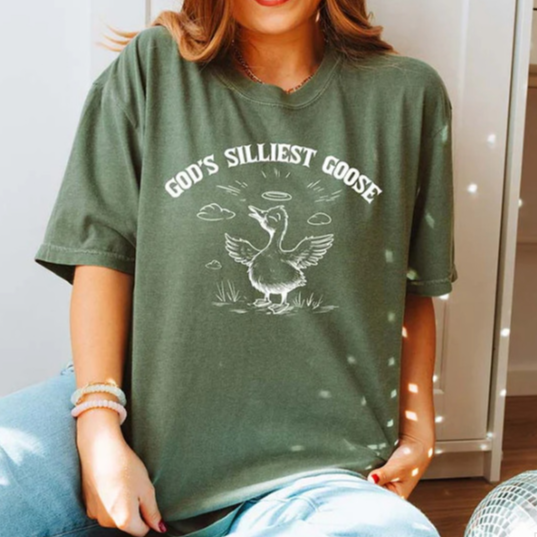 Funny Graphic Print T-Shirt