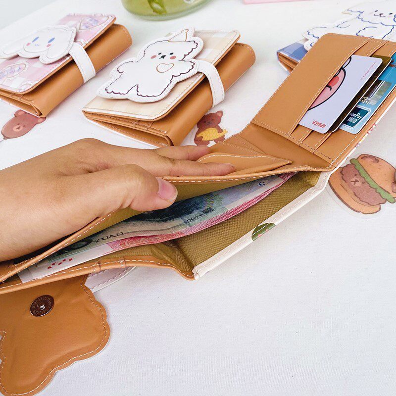 Cartoon PU Card Holder Wallet