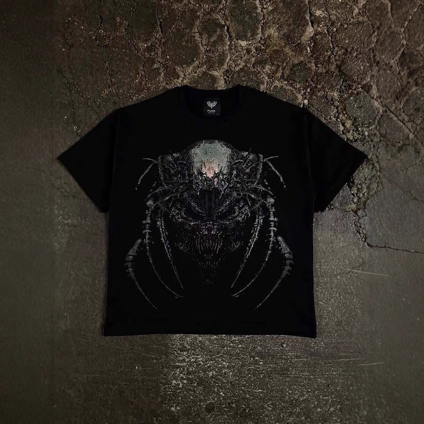 Mens Printed Cotton Short Sleeve Tshirt