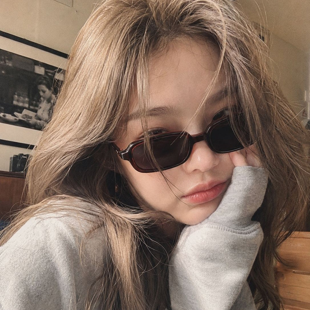 Fashionable Small Square Frame UV400 Protection Sunglasses