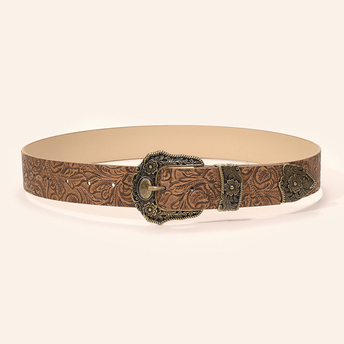 Vintage Palace Style Textured Wide Belt