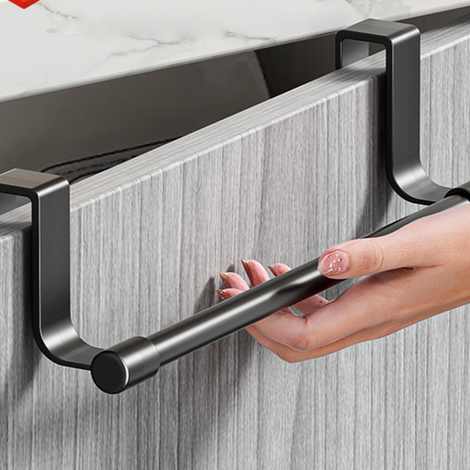 Stainless Steel Door Mounted Towel Rack