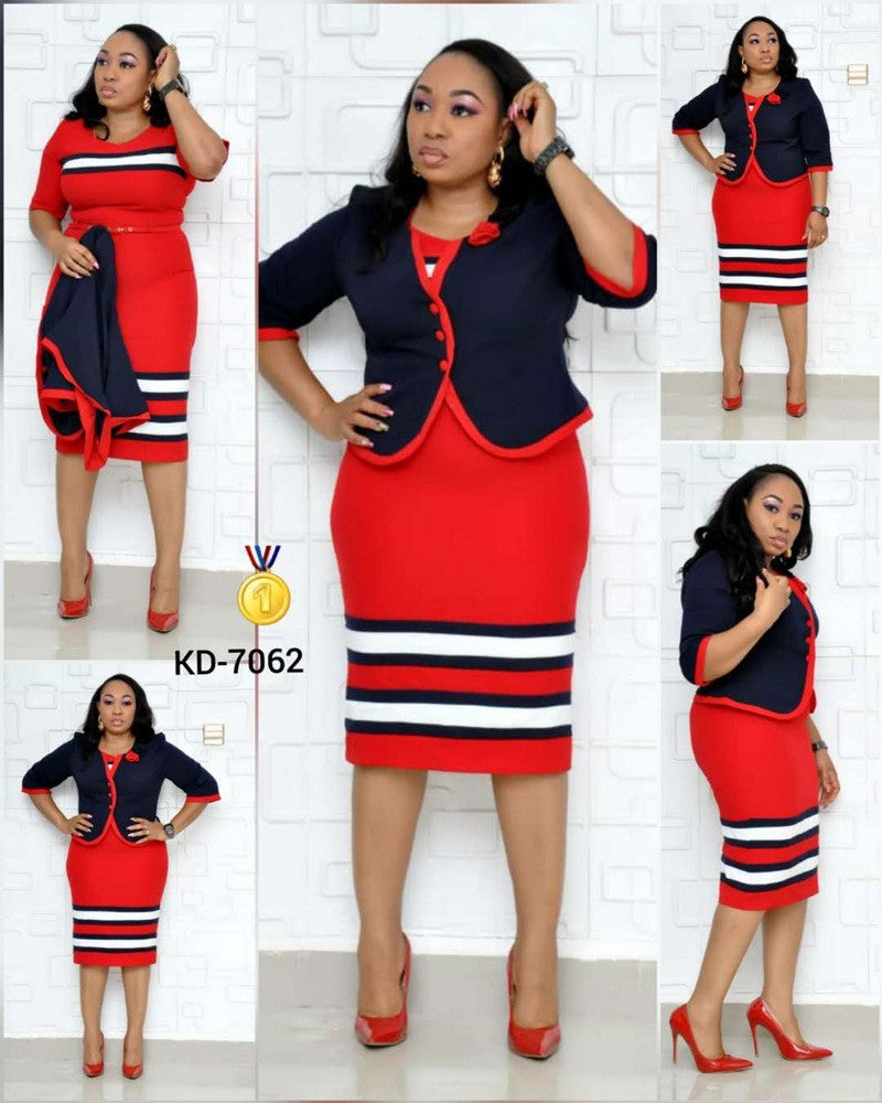 African plus-size women's dresses