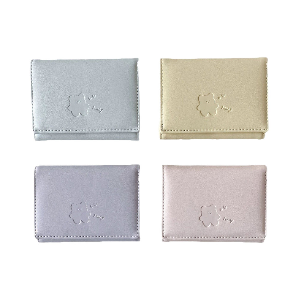Tri-Fold PU Leather Wallet with RFID Protection