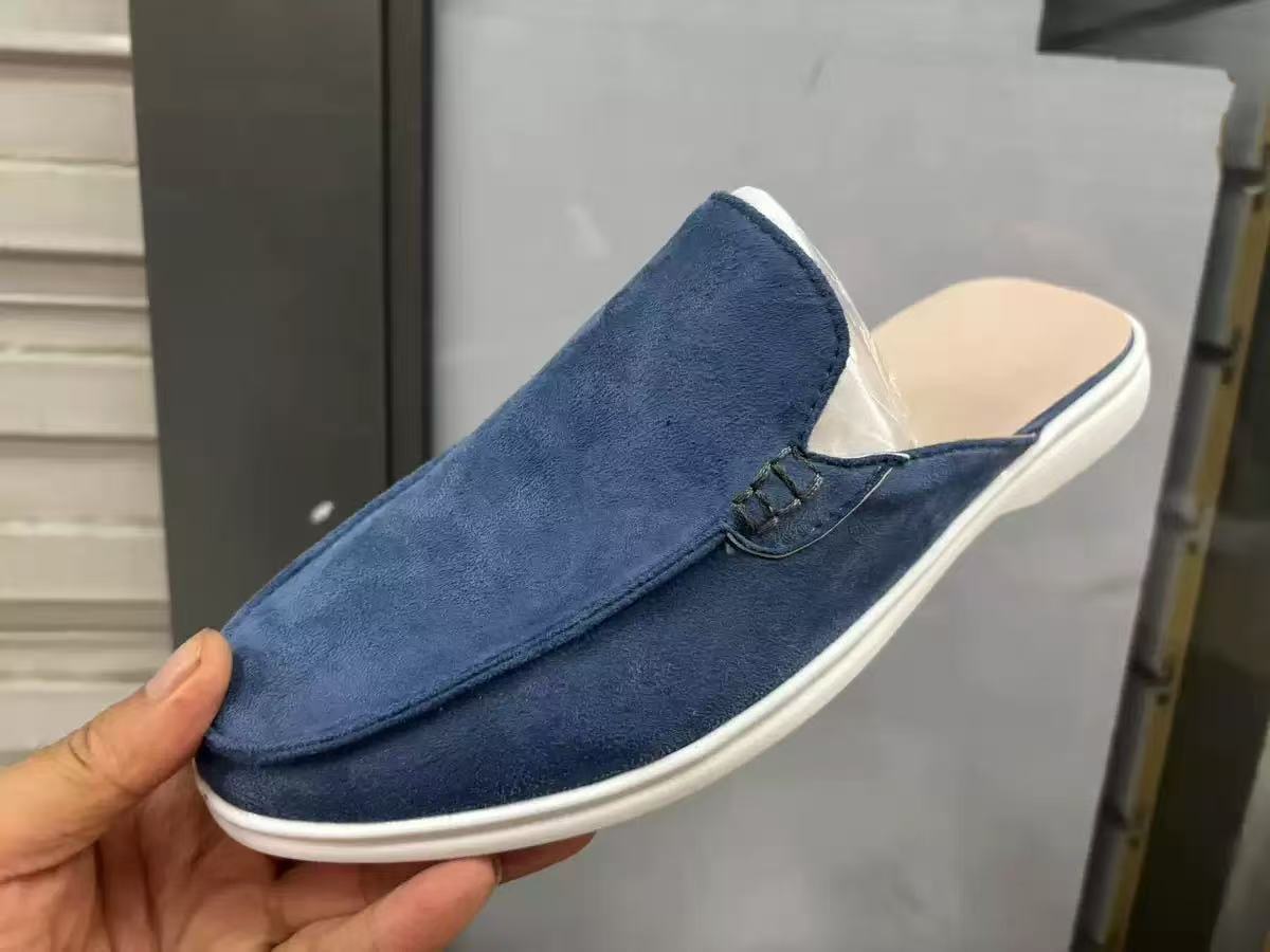 Mens Flat Sole Slip On Slippers