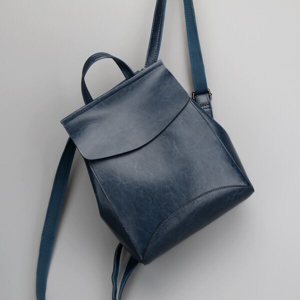 Genuine Leather Women Backpack Multi-Functional Waterproof
