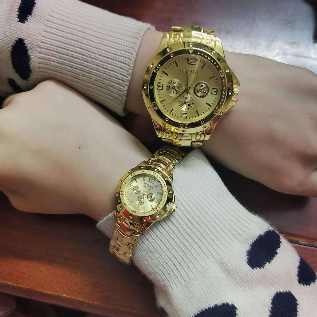 Quartz couple watches