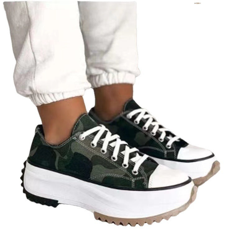 Women Low Top Canvas Shoes