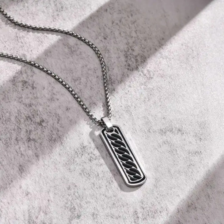 Unisex Pendant Stainless Steel Chain