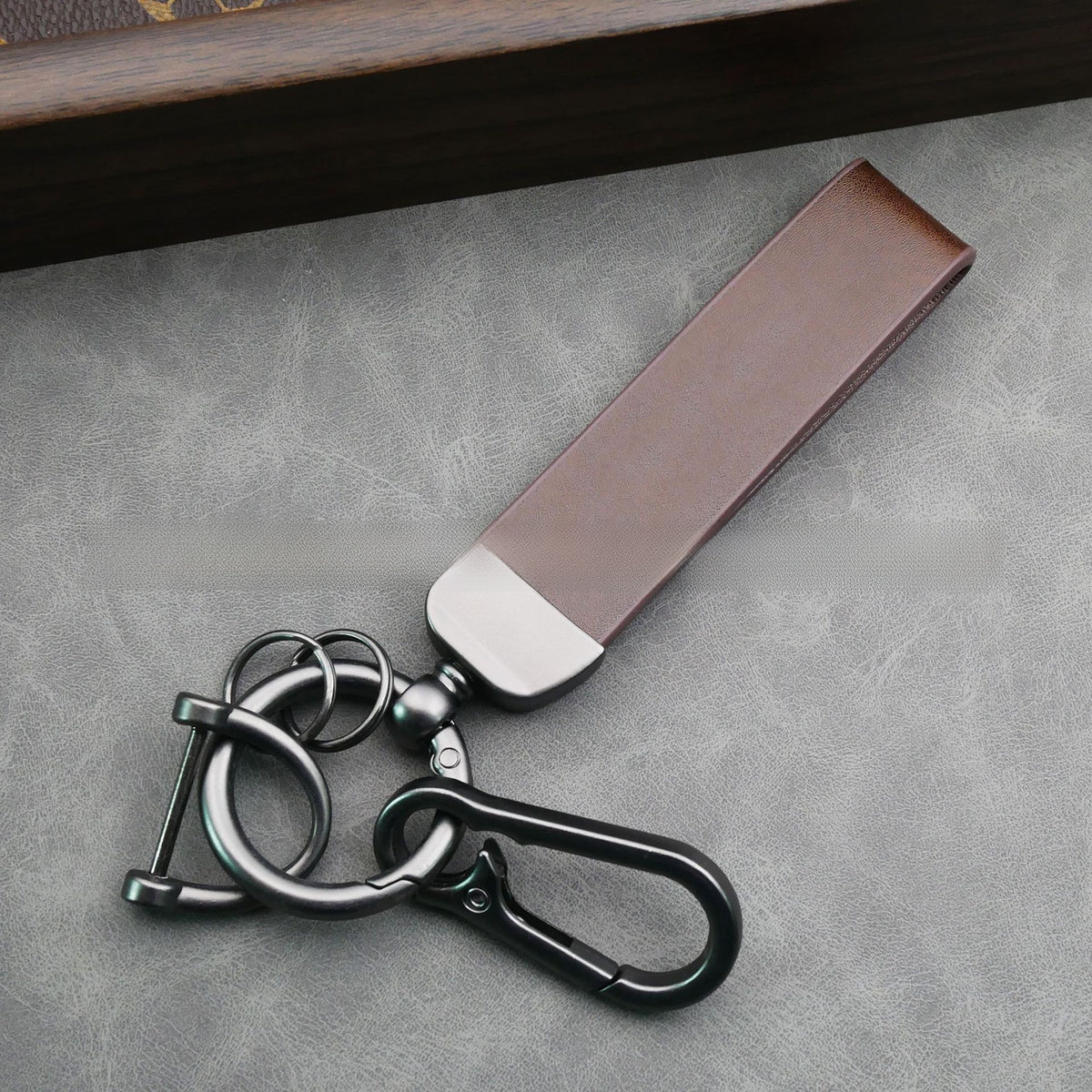 Color Changing Leather Keychain
