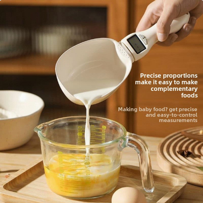 Pet Food Scale with Handle Spoon 800g Mini Electronic Nutrition Scale