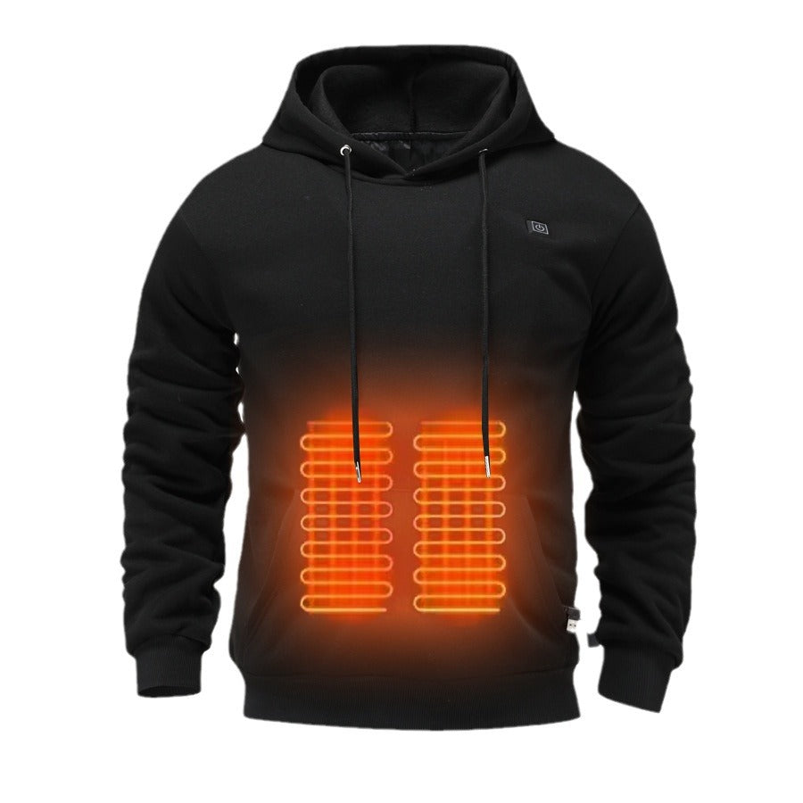 Men's electric heating sweatshirt