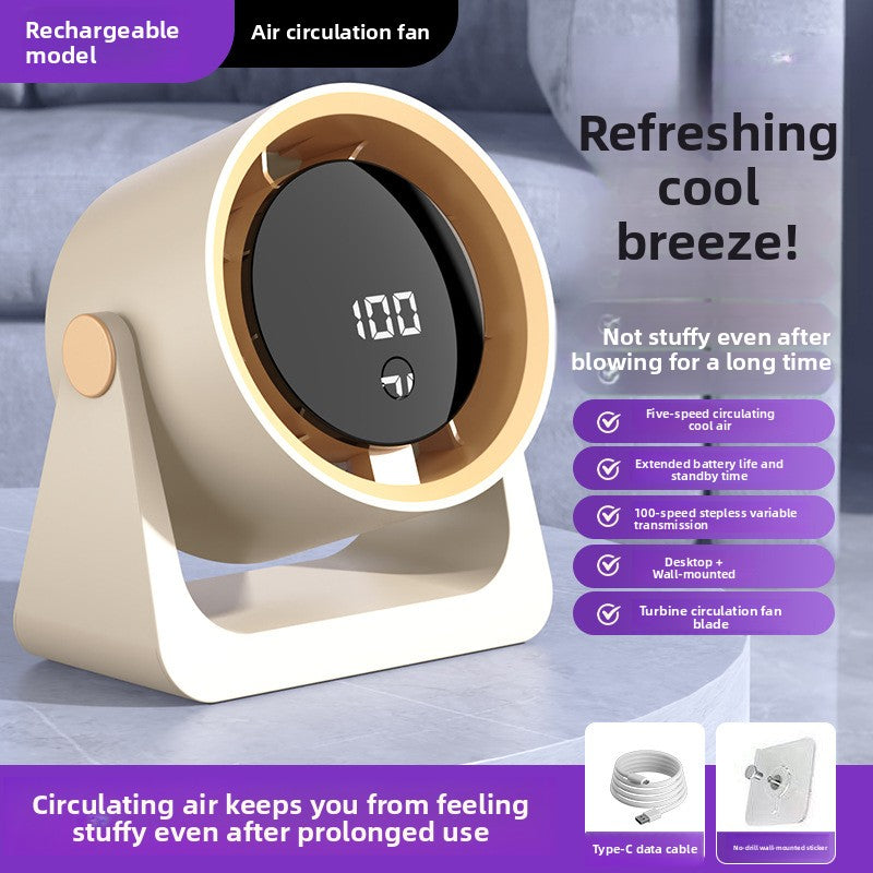 Desktop electric fan