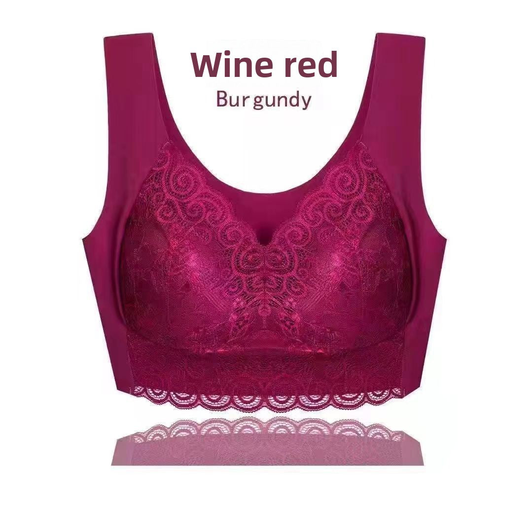 Seamless Lace Wireless Bra