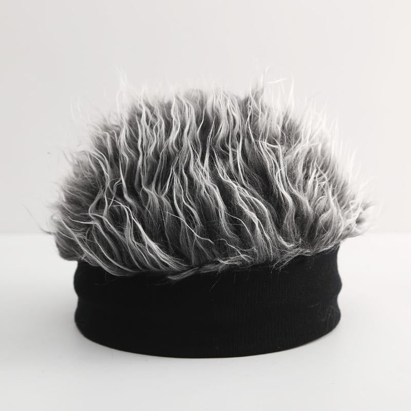 Knitted Unisex Winter Wig Cap / Landlady Cap