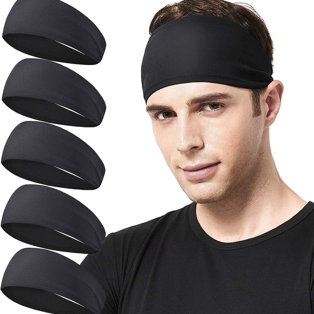 Elastic Sweat-Absorbent Sports Headband