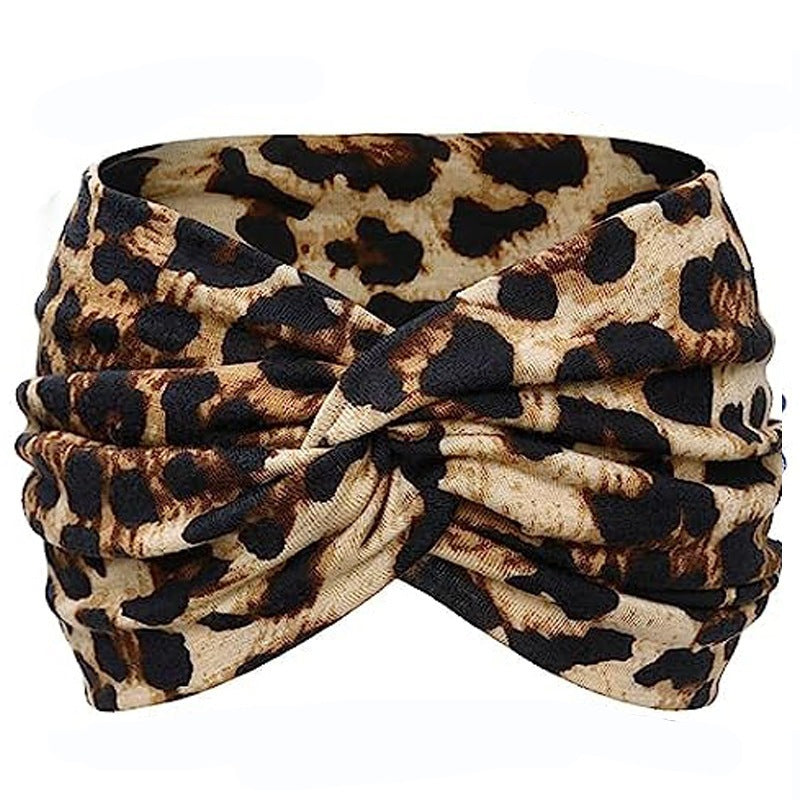 Elastic Wide Sports Hairband for Women