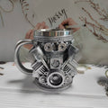 Creative Resin Coated Stainless Steel Mug