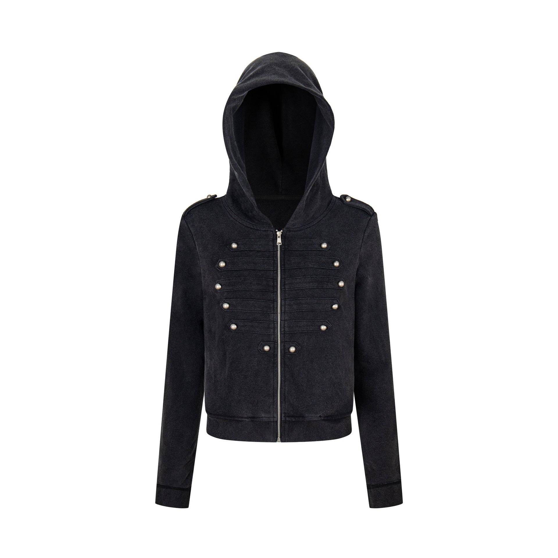 Womens Vintage Hooded Sweater