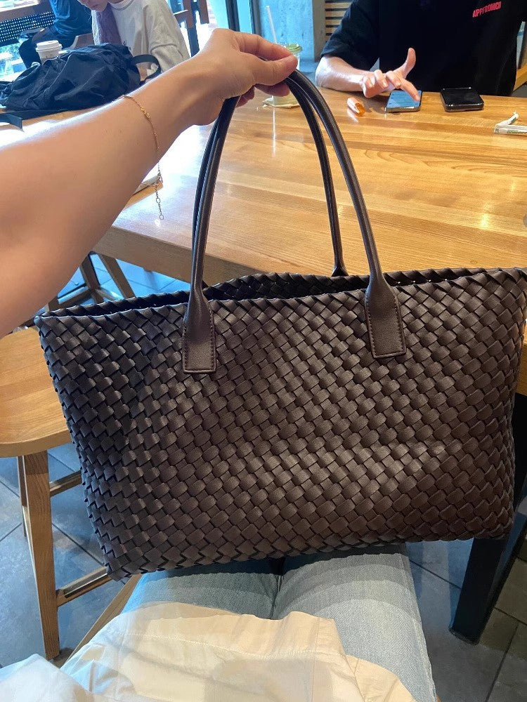 Simple Large Capacity Woven Bag