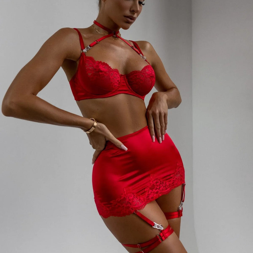 Sheer Lace Bodycon Dress with Adjustable Straps