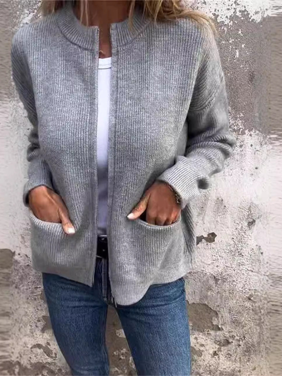 Womens Casual Long Sleeve Coat