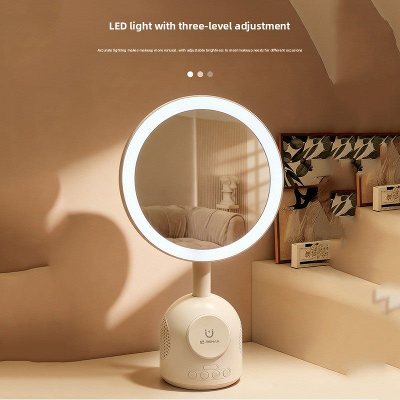 Smart Magnetic Wireless Charging Bluetooth Makeup Mirror