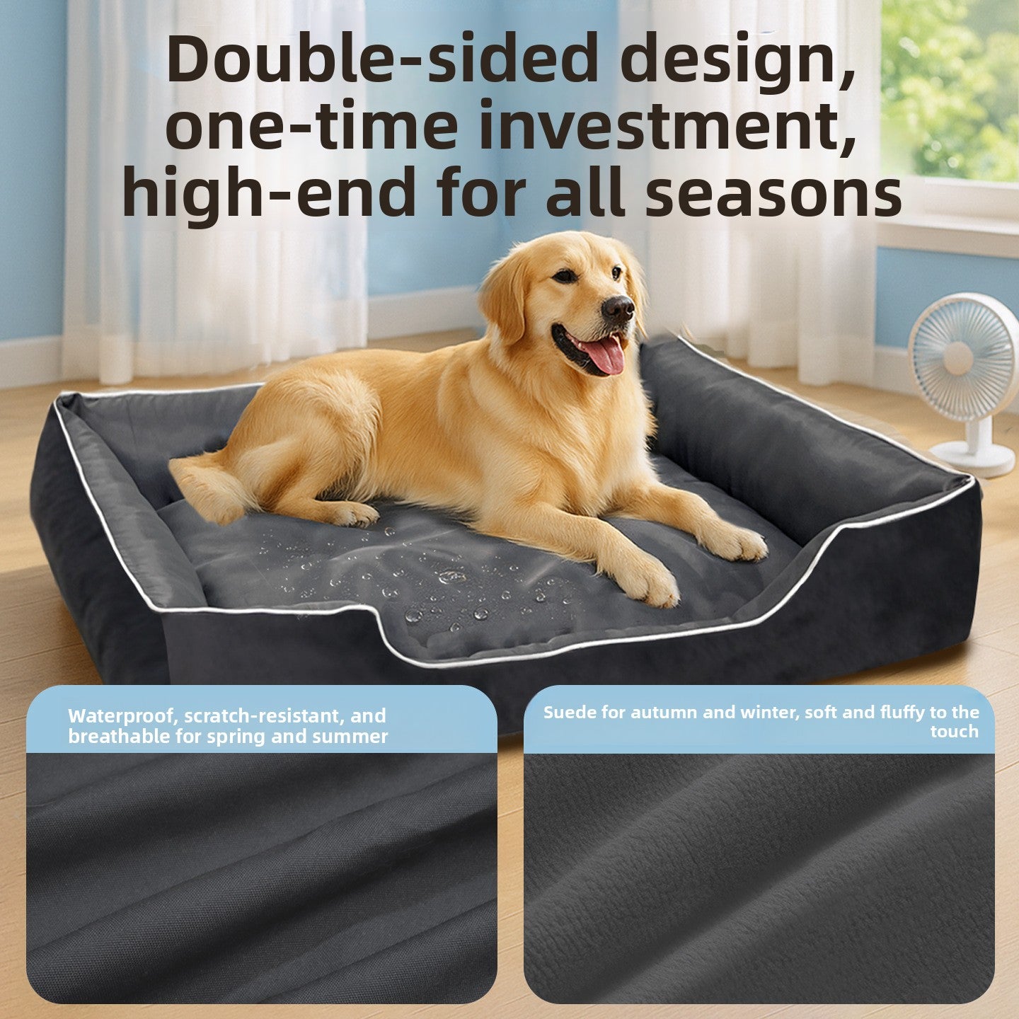 Removable Washable Waterproof Pet Dog House Kennel