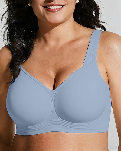Women's support bra to prevent sagging and make large breasts appear smaller