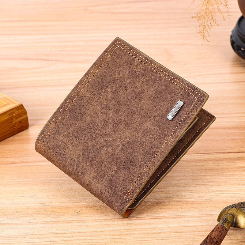 Classic Bi-fold Mens Wallet with Card Slots