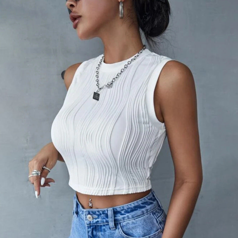 Womens Slim Fit Sleeveless Tank Top
