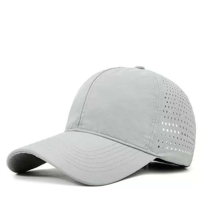 Quick-Dry Mesh Baseball Cap with Adjustable Strap