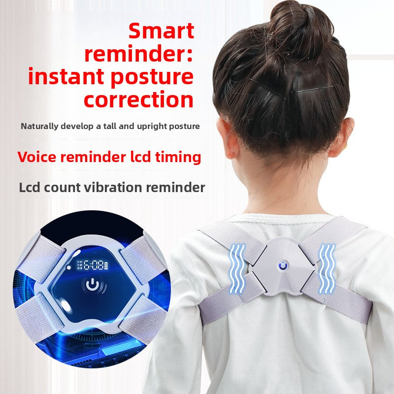 Intelligent Posture Corrector with LCD Display