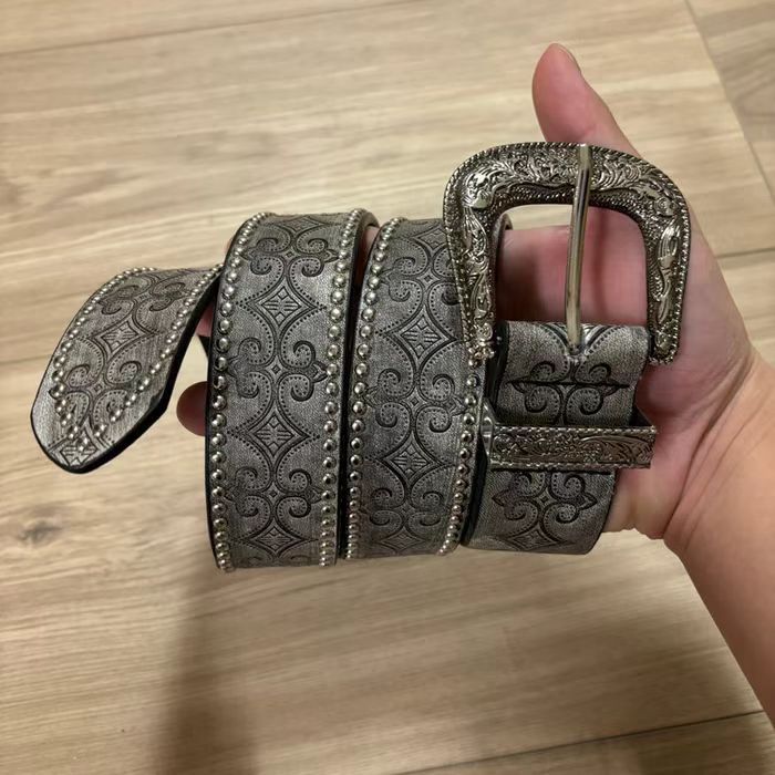 Vintage Studded Western Belt for Men